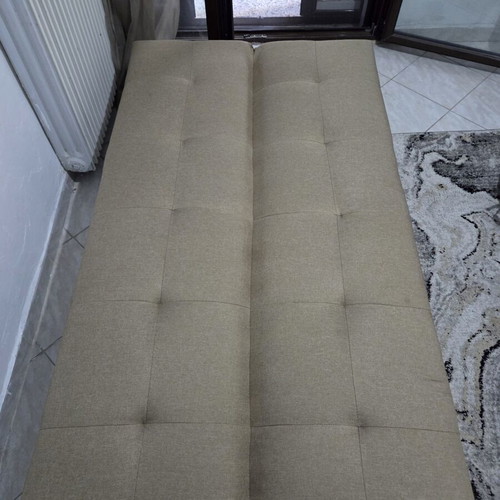 Polihome Sofa Bed like new, beige light brown