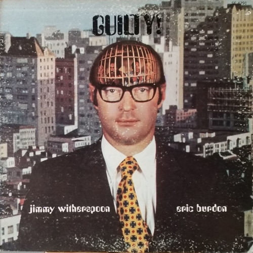 Guilty! vinyl LP used, blues by Eric Burdon & Jimmy Witherspoon