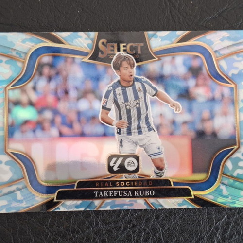 2025-26 Panini Select La Liga #228 Takefusa Kubo Winter Camo Parallel