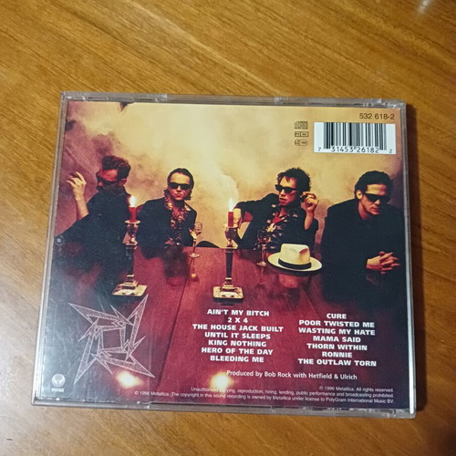Metallica Load CD used, metal genre
