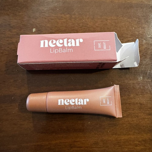 Lavish Care Lip Balm Nectar 10ml with nude shade and vanilla scent new