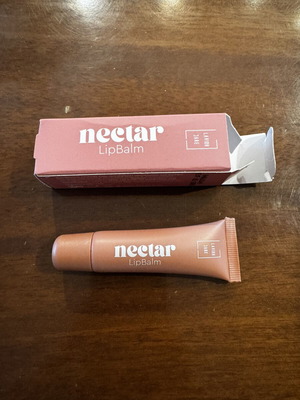 Lavish Care Lip Balm Nectar 10ml with nude shade and vanilla scent new