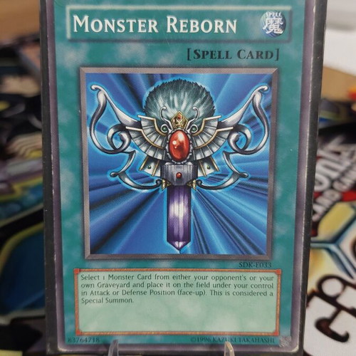 Monster Reborn Yu-Gi-Oh! spell card