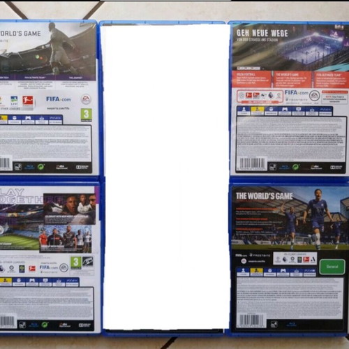 FIFA Collection for PS4/5 like new, includes 18, 20, 21, 23