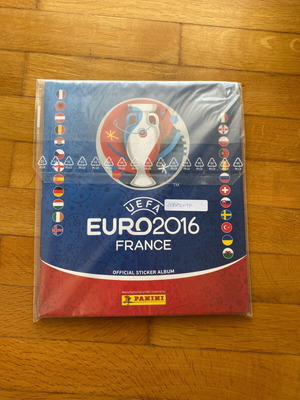 Panini Euro 2016 άλμπουμ σαν καινούργιο, πλήρες 100% συμπληρωμένο