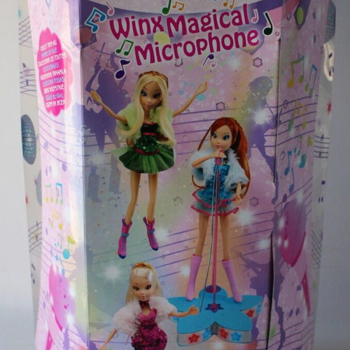 Winx Club 2010 Magical Microphone Stella doll Greek edition new