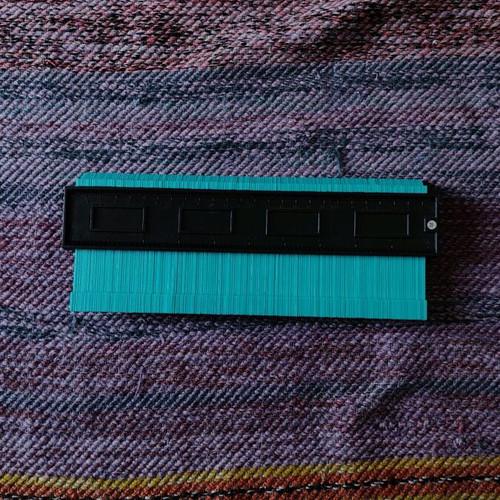 Profile gauge new 25cm with pins and ABS ruler