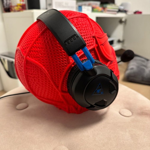 Spiderman headphones stand new, 3D printed
