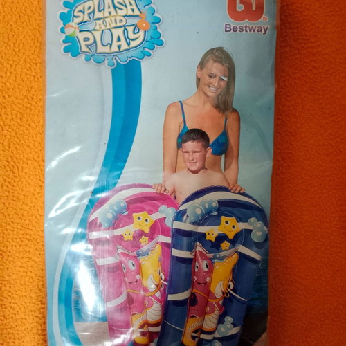Inflatable kids beach mattress new for boy