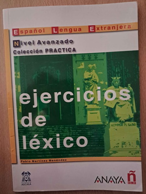 Ejercicios de léxico book like new for C1 level
