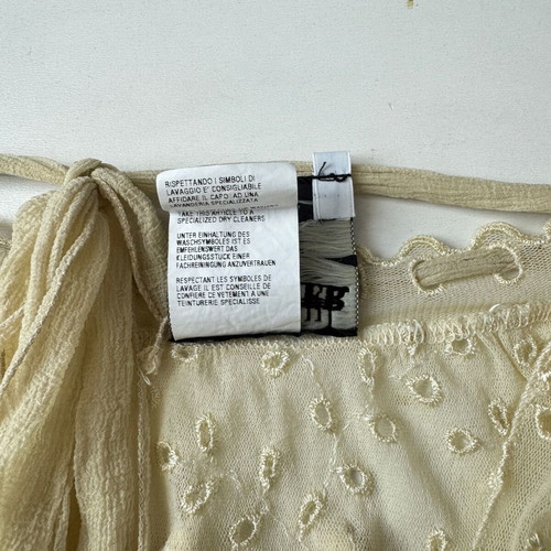 Jean Paul Gaultier Maille Femme blouse used, transparent, size M