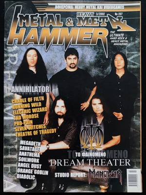 Metal Hammer & Heavy Metal magazine issue 207 March 2002