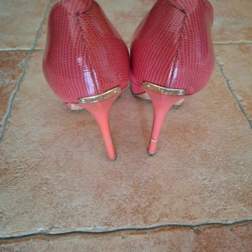 Γόβες Dior peep toe ροζ σαν καινούργιες