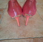 Γόβες Dior peep toe ροζ σαν καινούργιες