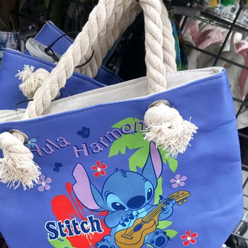 Stich Beach Bag new with matching wallet set, blue crossbody