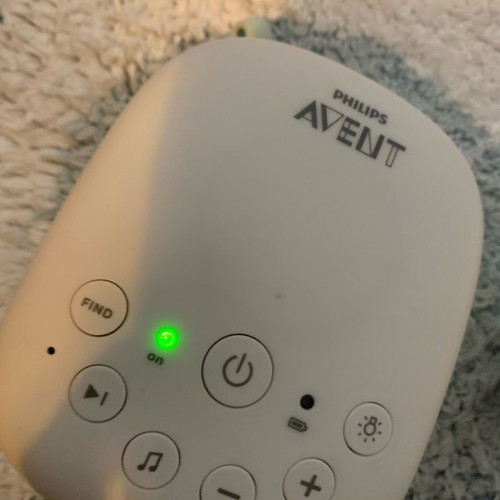 Avent Philips Baby Monitor like new with night light and lullabies