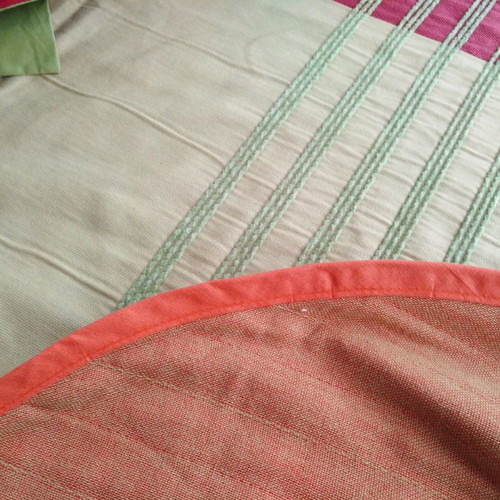 Summer blanket super king size with 2 Oxford percale pillowcases