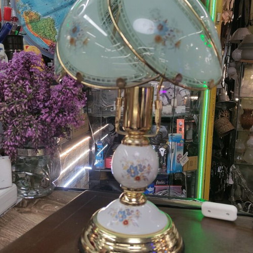 Table lamp like new from the 1980s