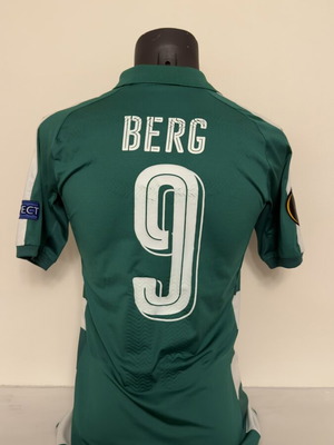 Marcus Berg Παναθηναϊκός match worn ευρωπαϊκή φανέλα μεταχειρισμένη