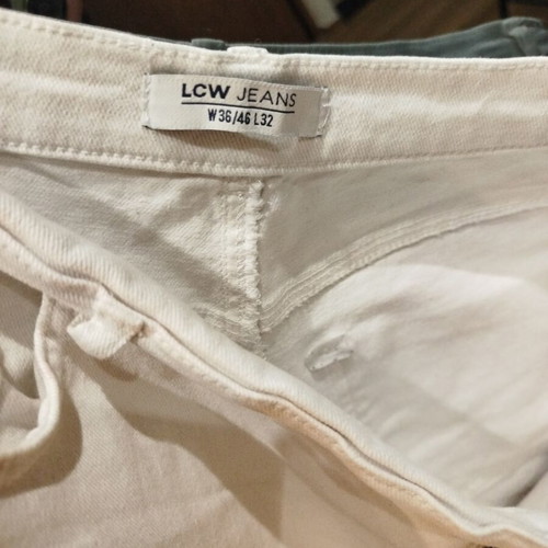 LCW Jeans white jean pants like new, size XXXL 46 18