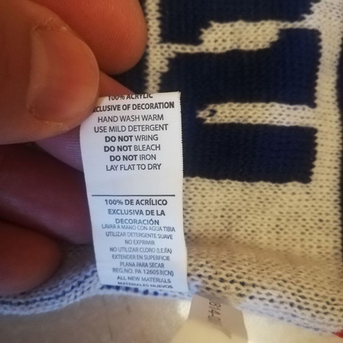New York Football Giants G-men NFL scarf like new