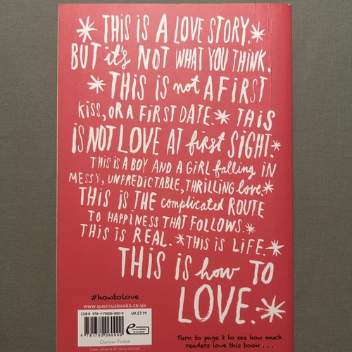 How to Love by Katie Cotugno, like new