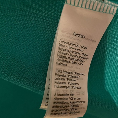 Lacoste jacket new with tags, size large, green
