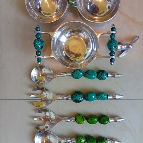 Cutlery set of 8 pieces like new