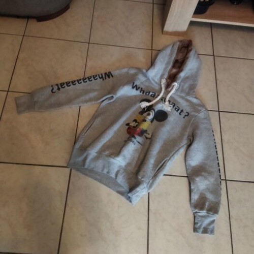 Gray sweatshirt like new, size S