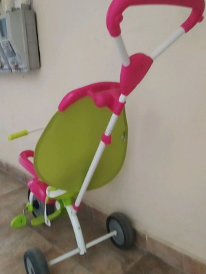 Tricycle used with sunshade and safety belt