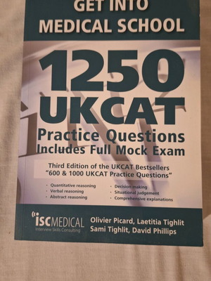 1250 UKCAT Preparation for Medical School like new