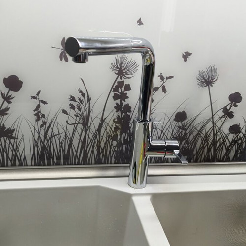 Kitchen sink faucet with shower like new