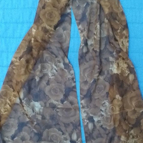 Scarf new with pattern 0.40 × 1.60 meters