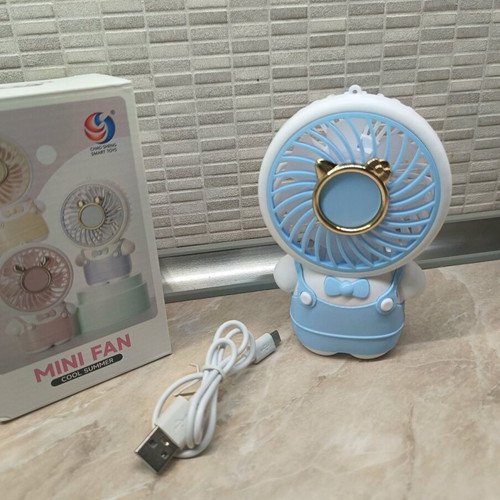 Mini fans with 2 designs, rechargeable USB, new
