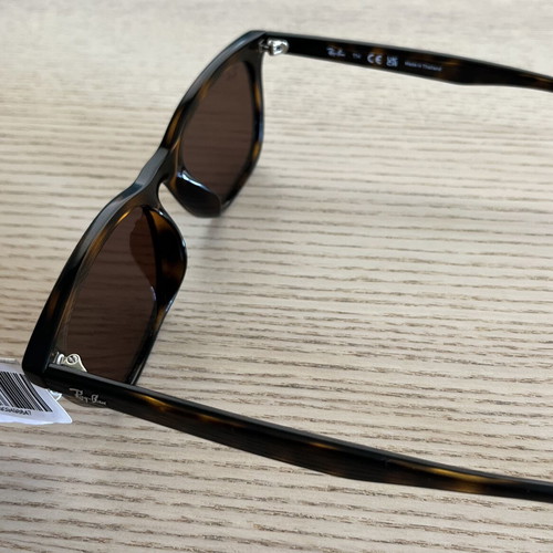 Ray Ban sunglasses RB4474D with tortoise frame and brown lenses new