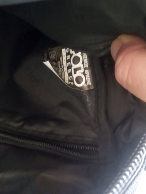 Δερμάτινο Polo τσαντάκι ώμου σαν καινούργιο, μαύρο