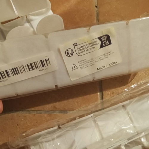 Adhesive Spice Jar Organizing Clips 5 Sets, new