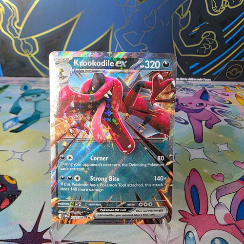 Krookodile ex Chaos Rising Pokémon card new