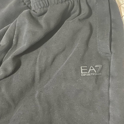Ea7 tracksuit like new, black, size M