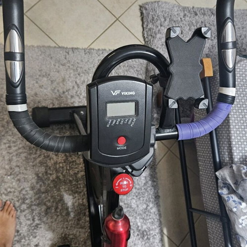 Vikings stationary bike like new with new saddle