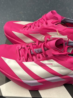 Adidas Adizero Pro 4 M running shoes new, pink