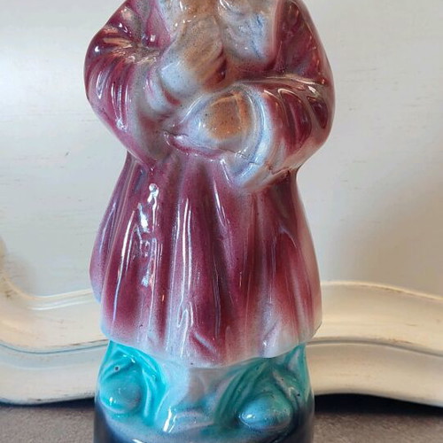 Glass decorative Santa Claus