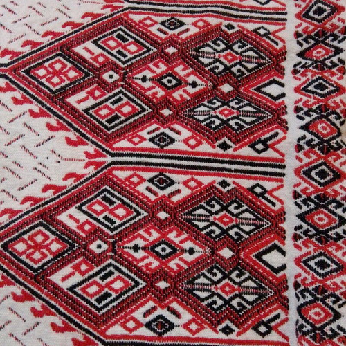 Traditional women's costume skirt and wool vest like new