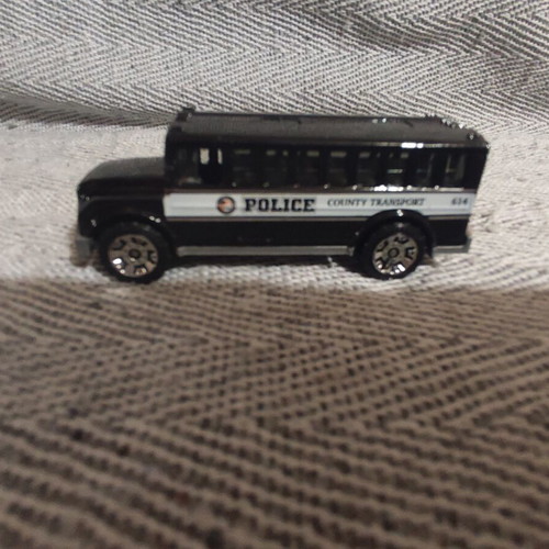 Matchbox school bus police transfer toy car used