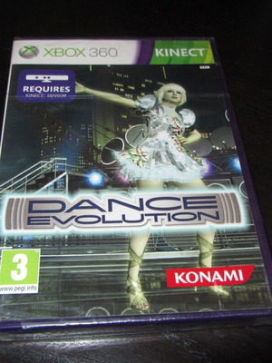 Dance Evolution Xbox 360 Kinect new sealed
