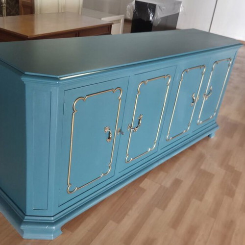 French buffet petrol like new, dimensions 2.24x0.97x0.58 m