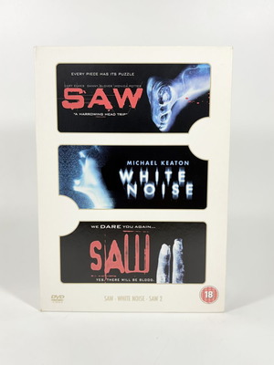 DVD σετ Saw White Noise Saw 2 με αγγλικούς υπότιτλους