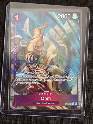 One Piece Card Ohm OP15 Alt Art new