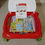Clementoni activity table used, foldable