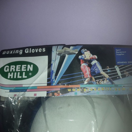 Boxing gloves Athens 2004 Olympic Games blue new